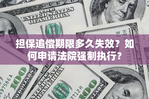 北京担保追偿期限多久失效？如何申请法院强制执行？